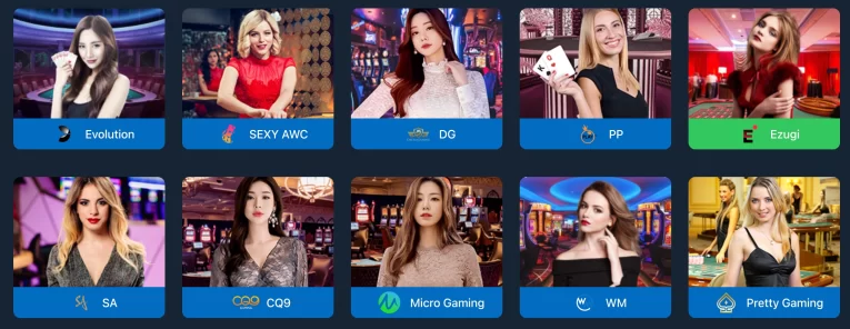 SUPREME88 app displaying live casino interface on mobile device